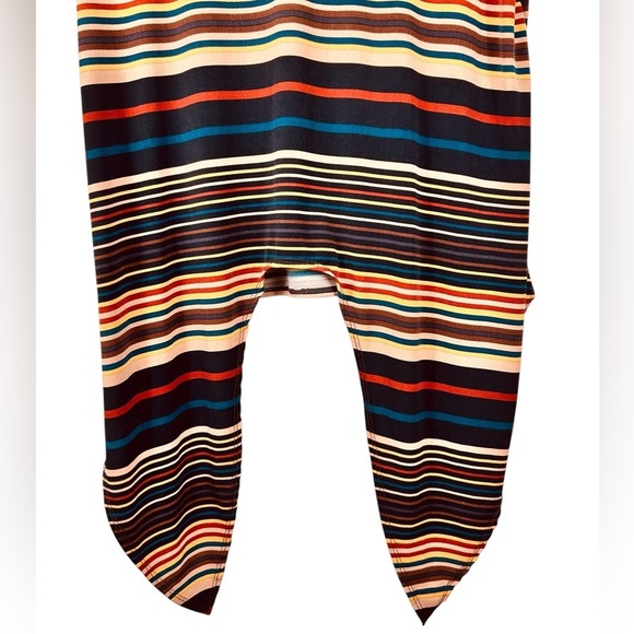 Jules & Leopold retro striped tshirt, Medium, knotted, 70s Hippie Boho - Picture 5 of 7